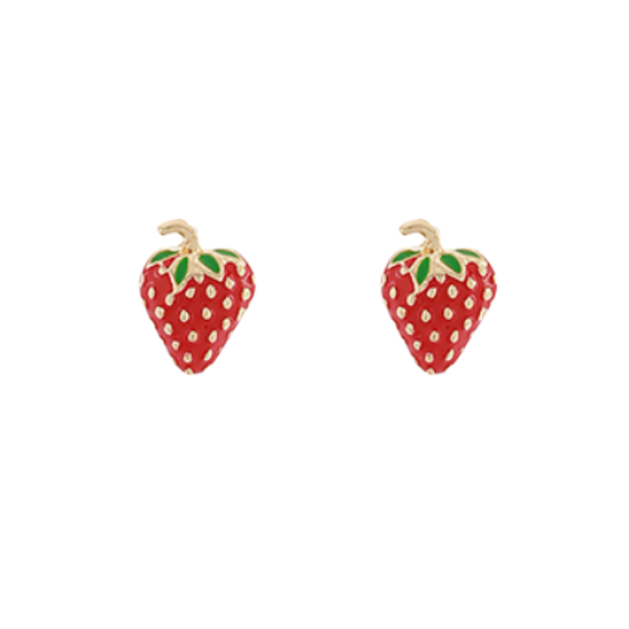Strawberry Shaped Earings