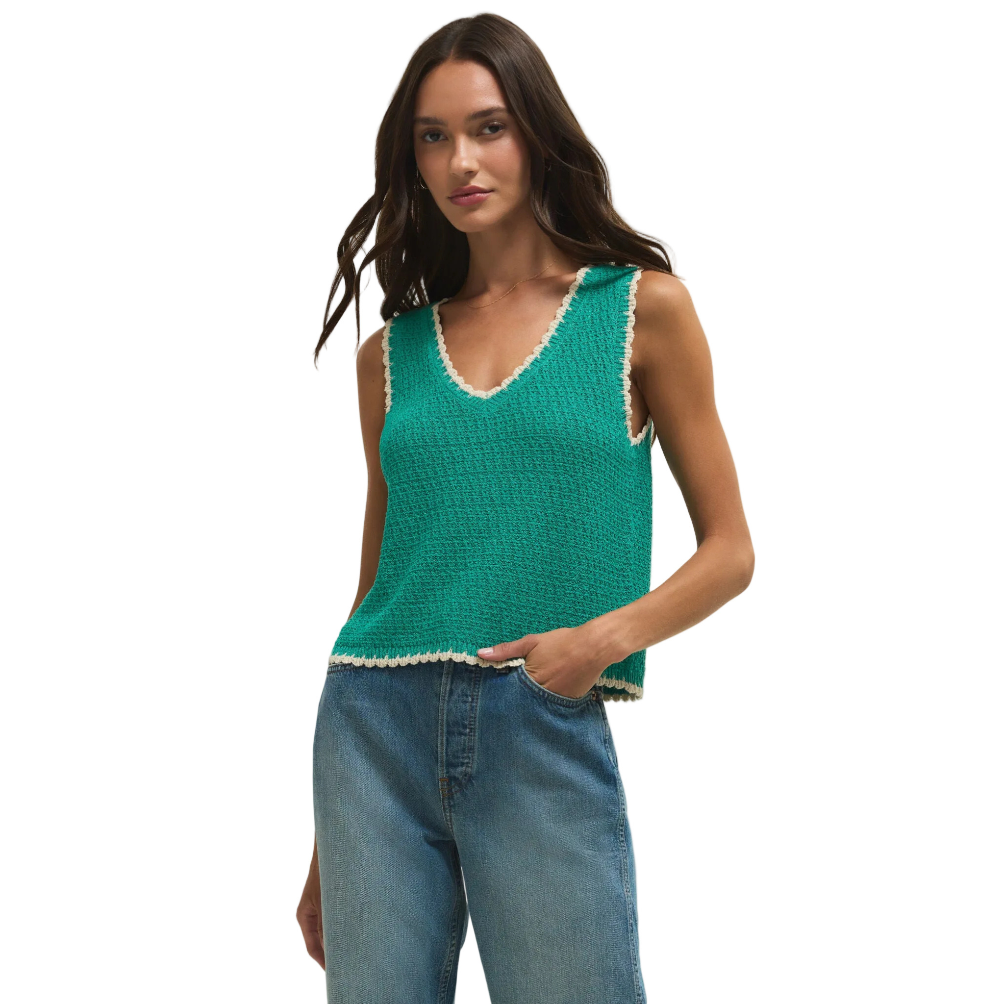 Lessi Whipstitch Tank