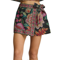 Bonita Botanical Black Skort