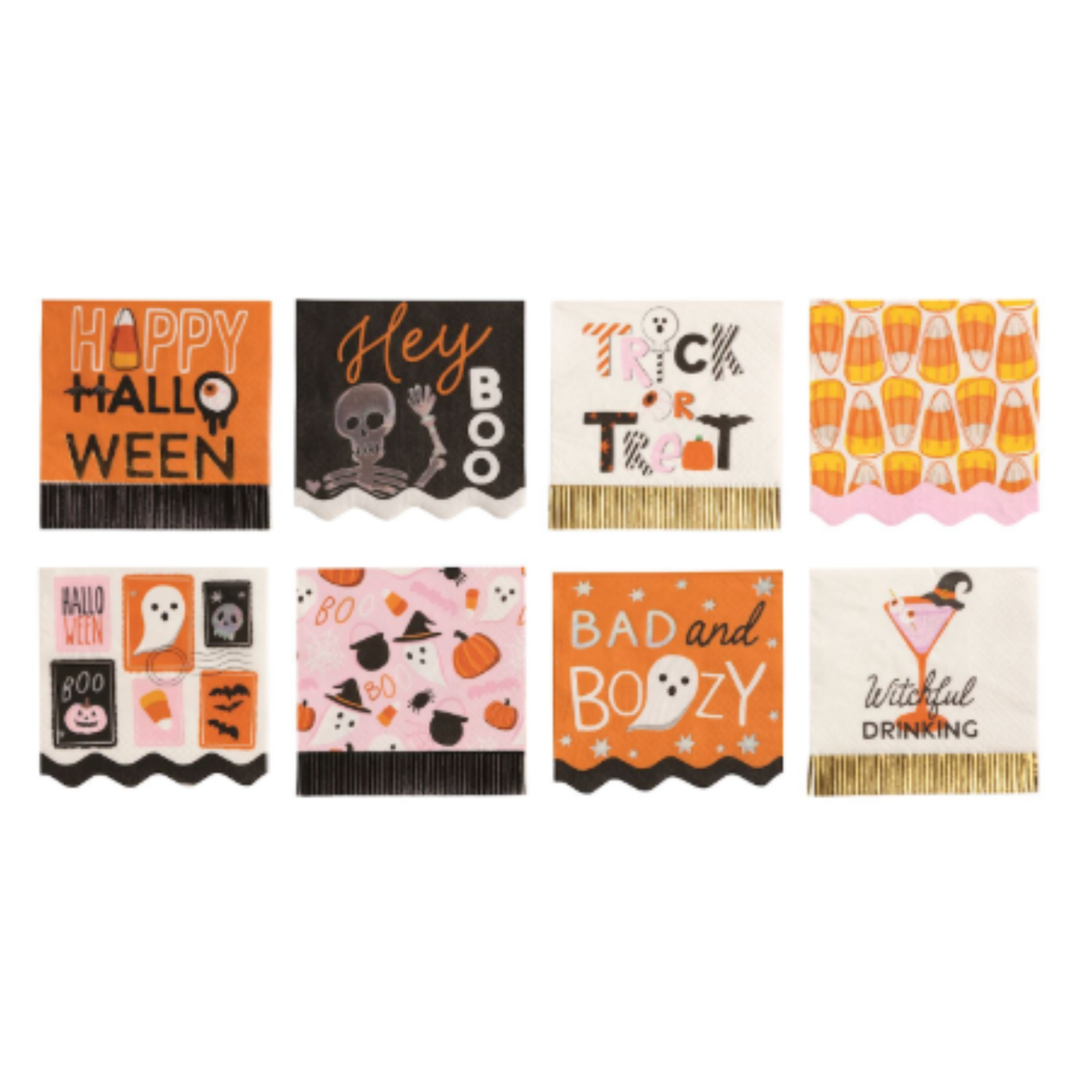 Halloween Cocktail Napkin Sets