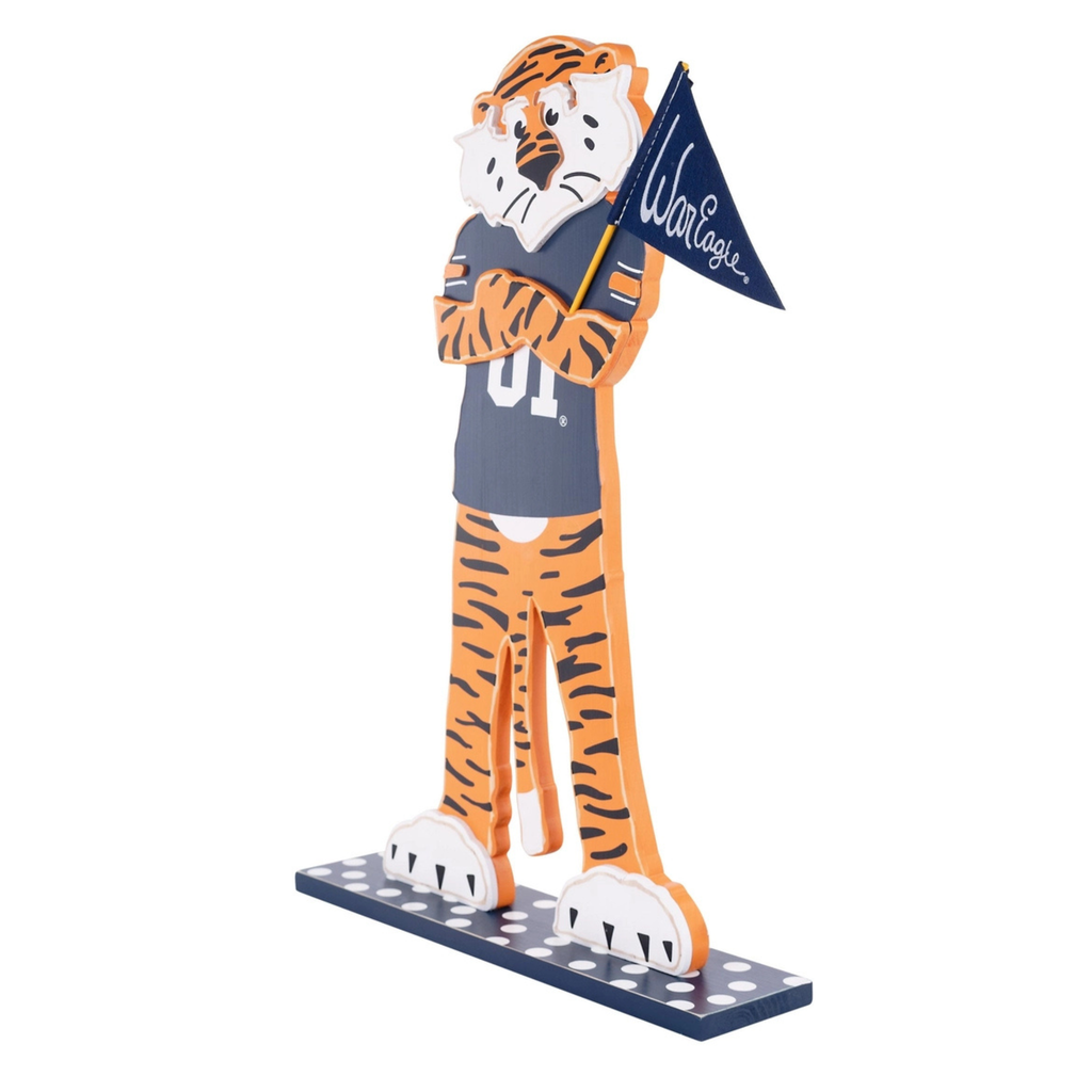 Aubie Wooden Mascot
