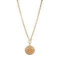 Chunky Bee Pendant Necklace