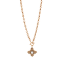 Byzantine Cross & Stone Necklace