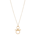 Horsebit Pendant Necklace