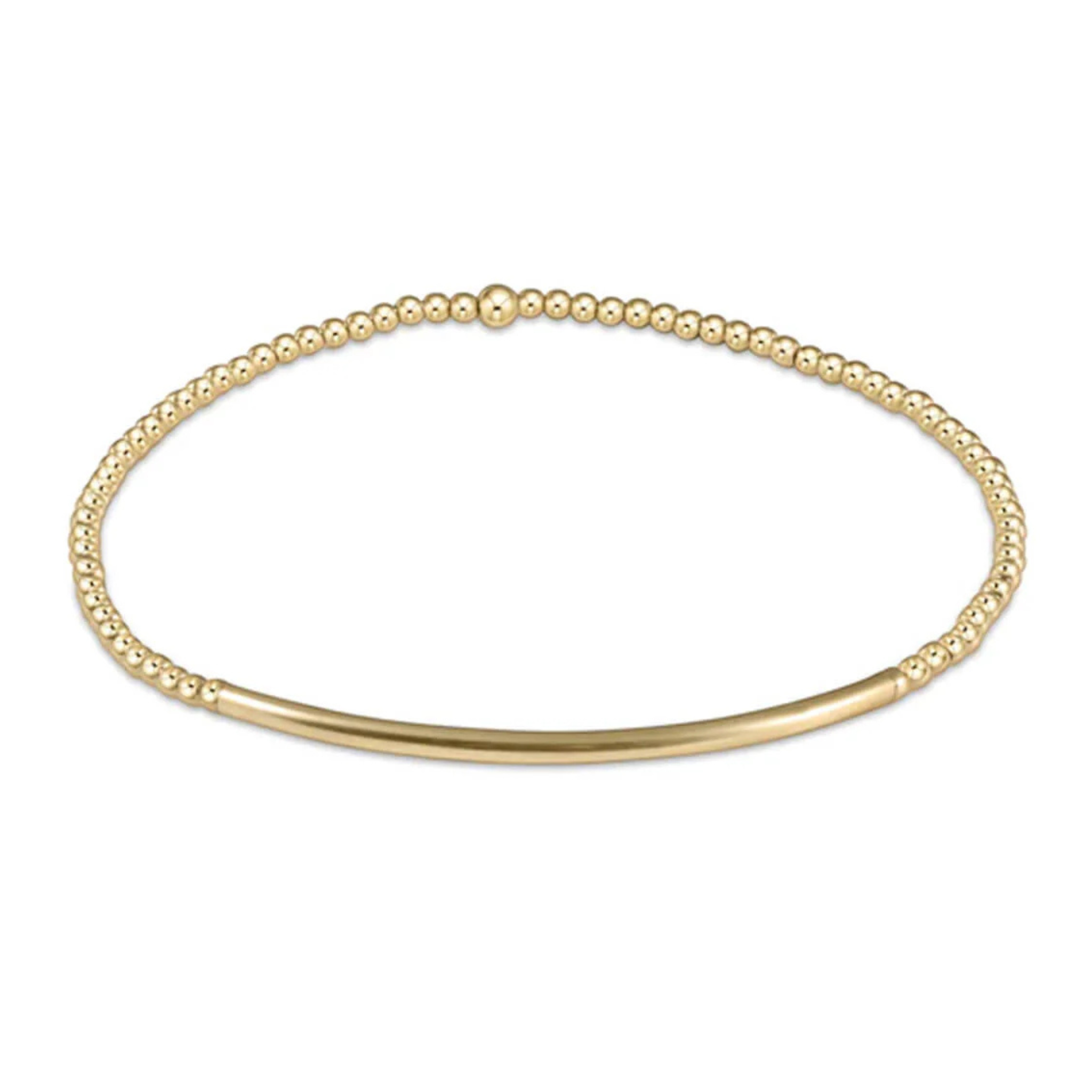 Bliss Bar Gold 2mm Bracelet
