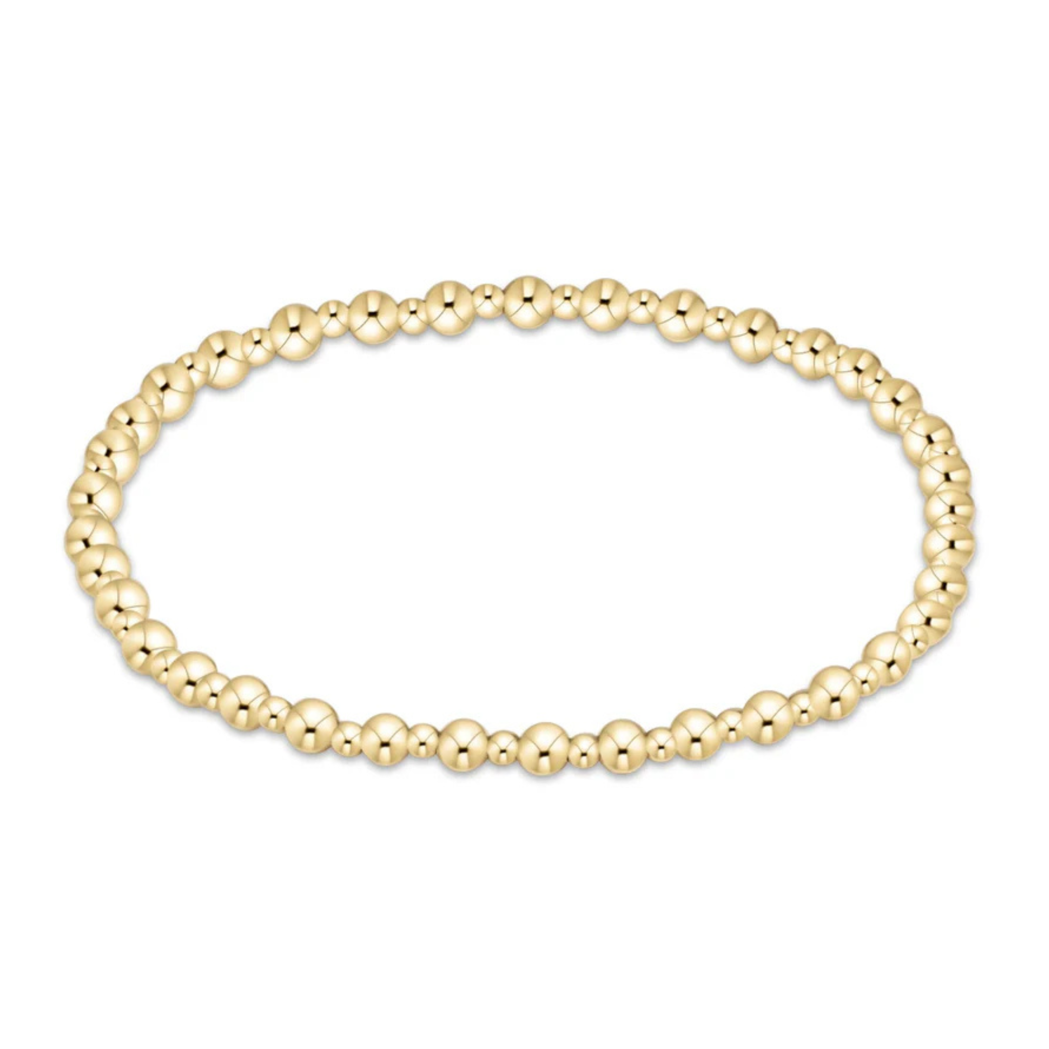 Grateful Gold 3mm Bracelet