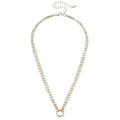 Celia 3-Row Dainty Charm Necklace