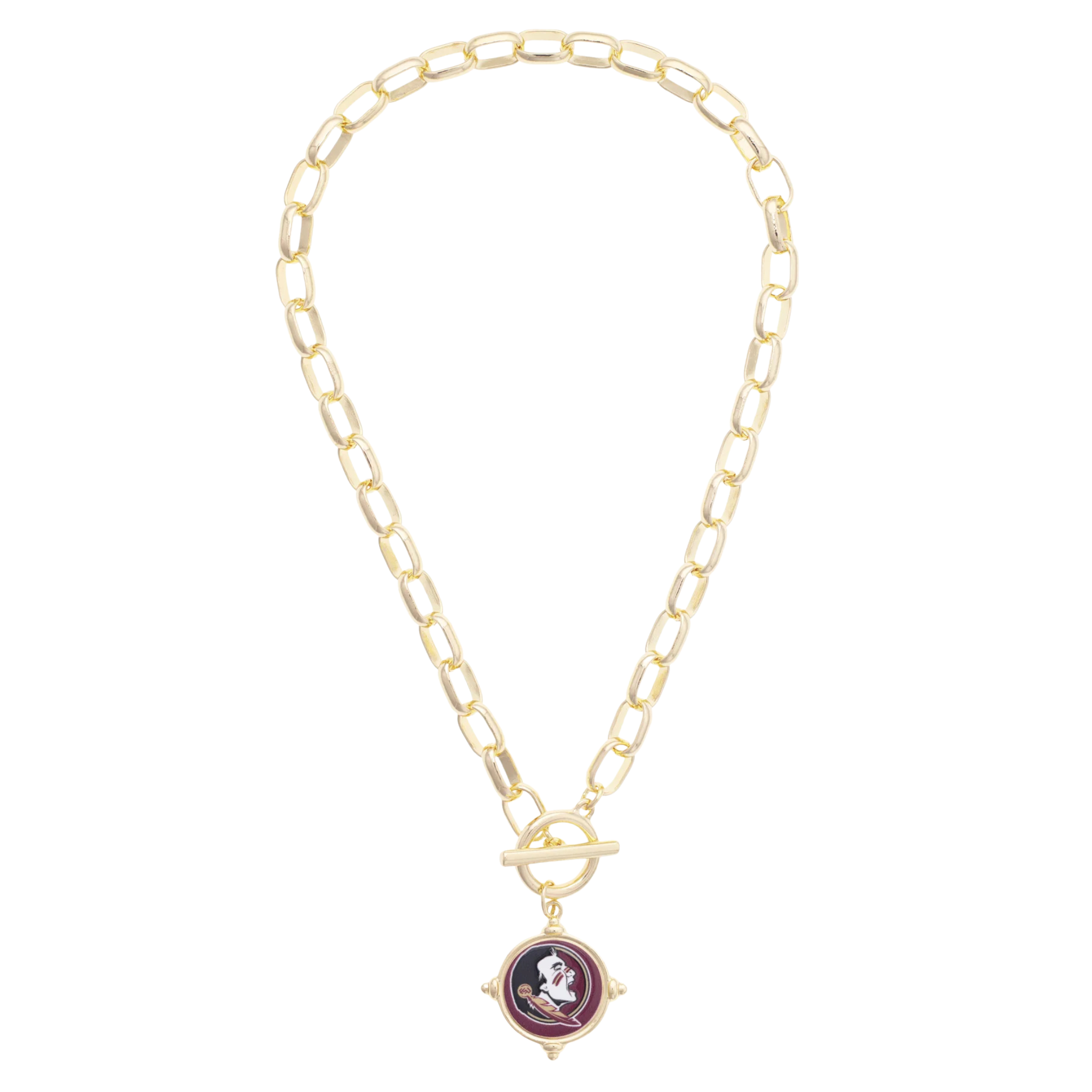 Florida State Seminoles Logo Intaglio Necklace