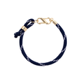 Navy Nealey Carabiner Bracelet