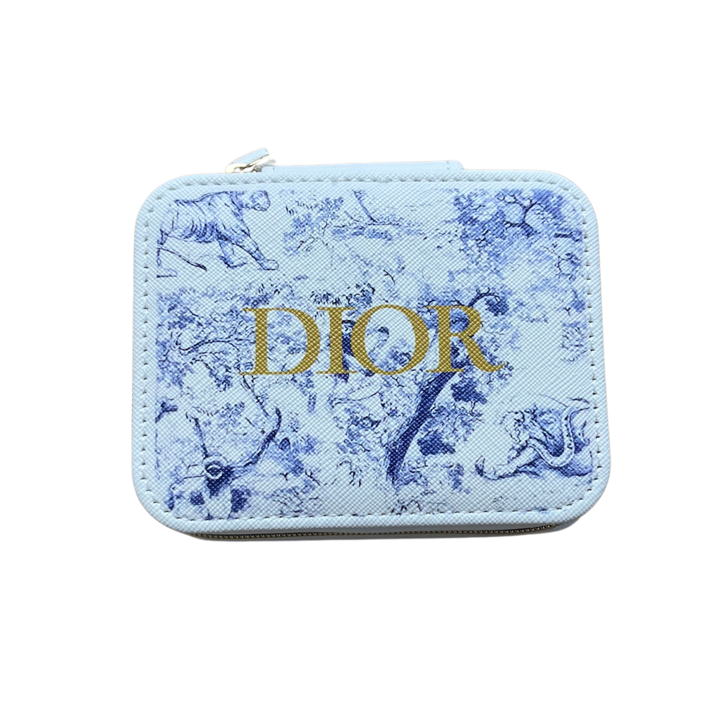 Dior Blue Toile Pill Case