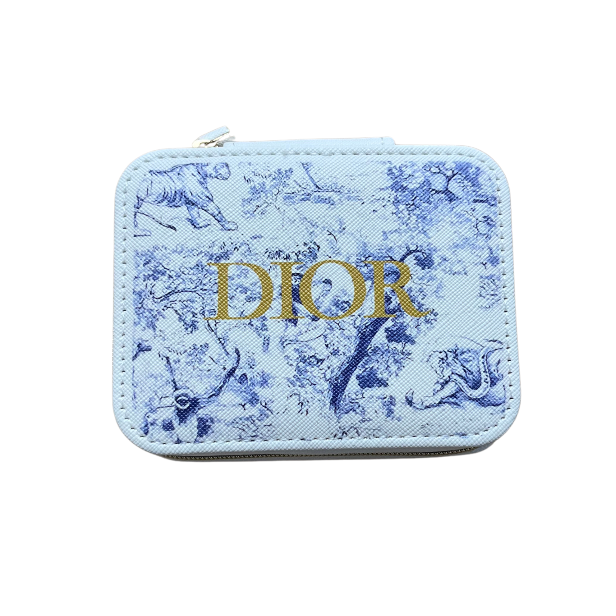 Dior Blue Toile Pill Case
