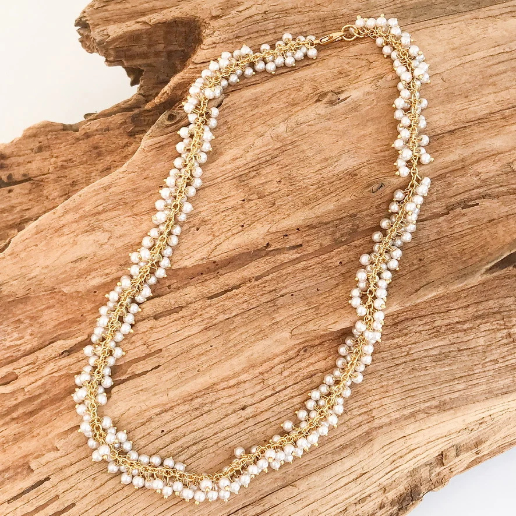 Medium Cluster Rosary Necklace