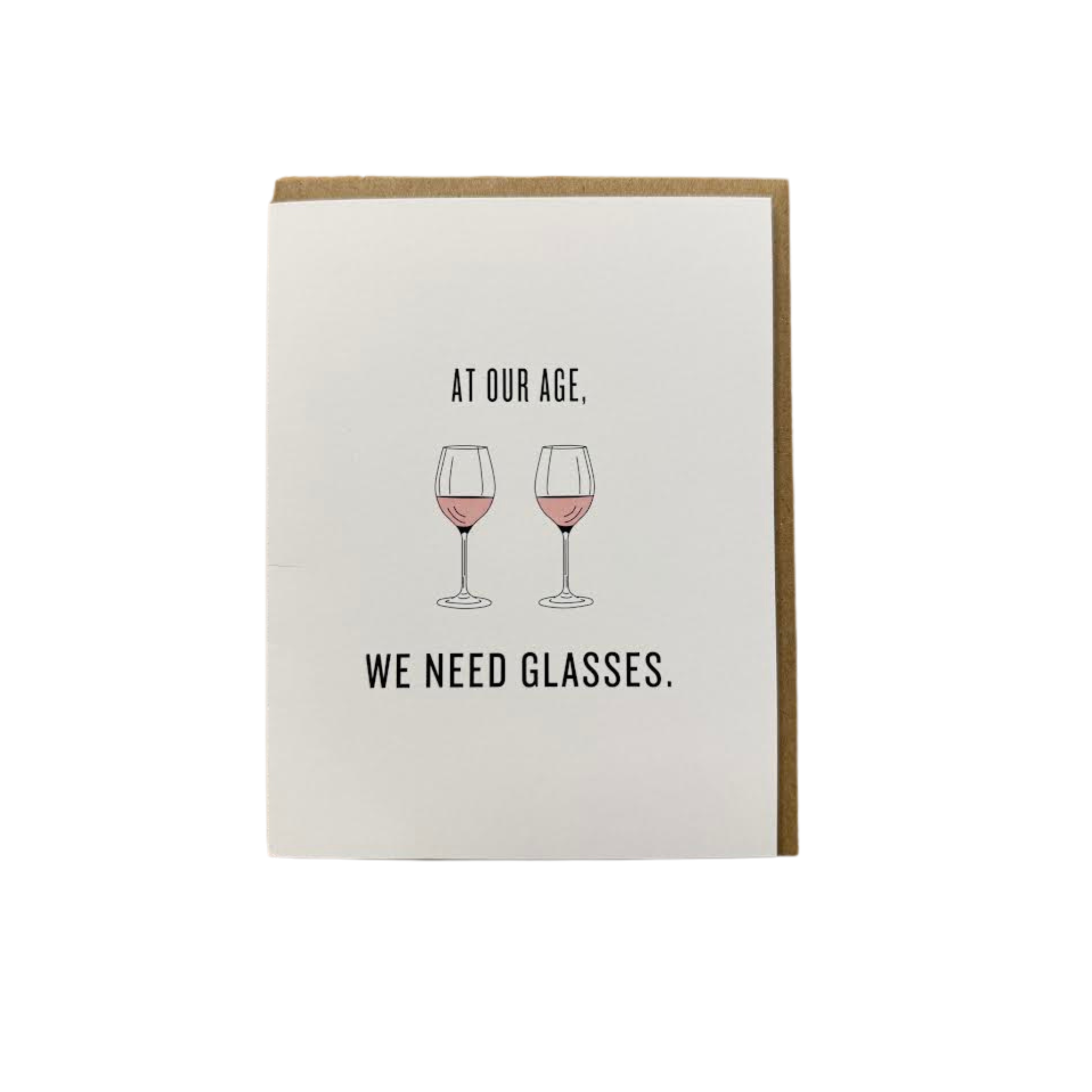 We Need Glasses Card