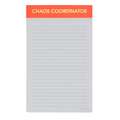 Chaos Coordinator Notepad