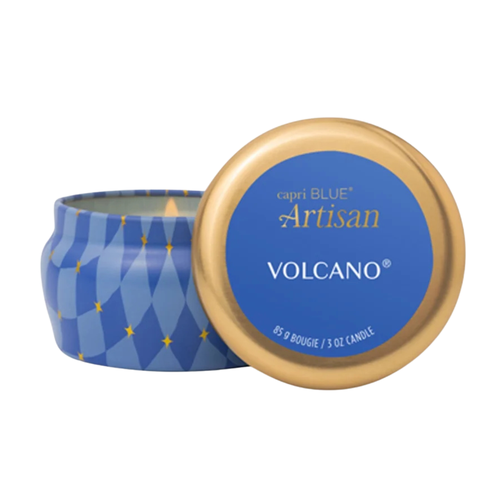 Volcano Artisan Winter Bazaar Mini Tin
