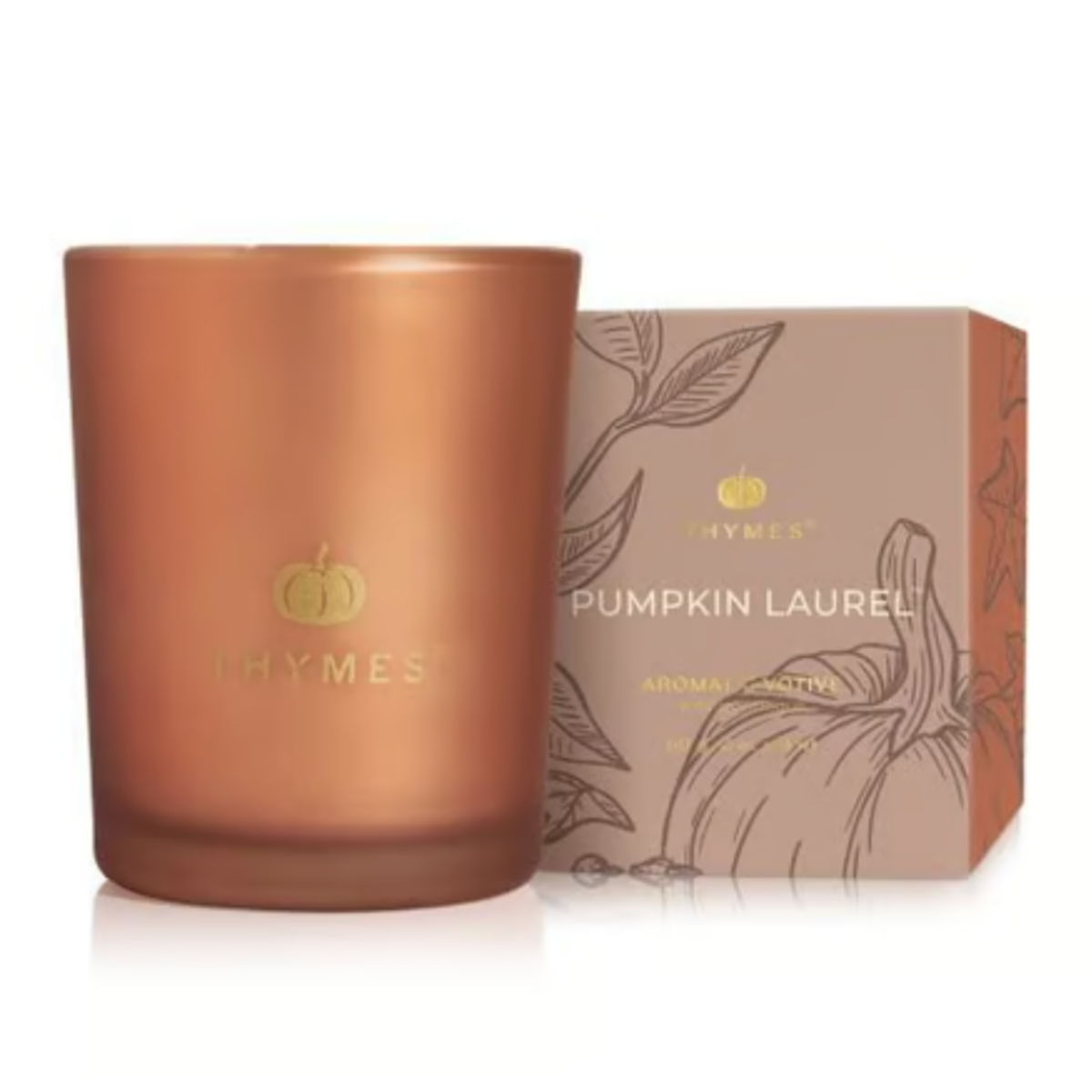 Pumpkin Laurel Votive Candle