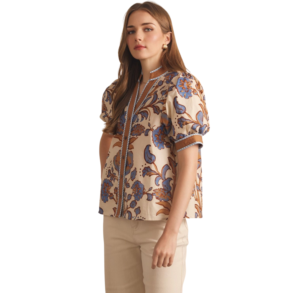 Clarice Floral Top