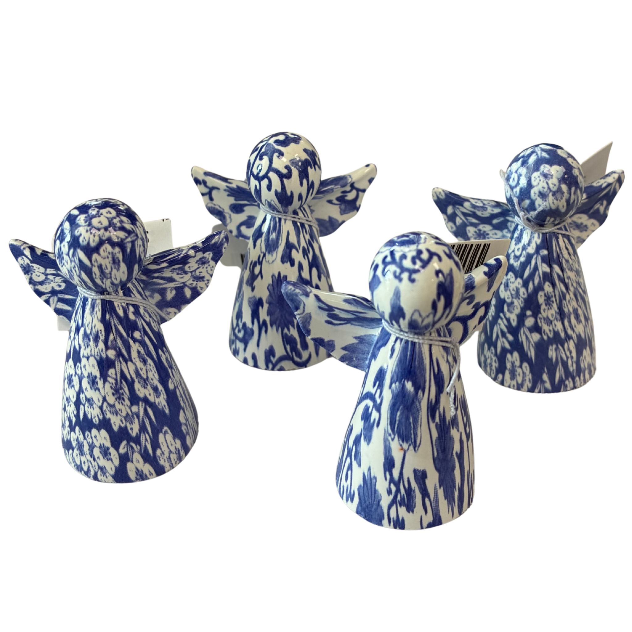 Blue and White Angels
