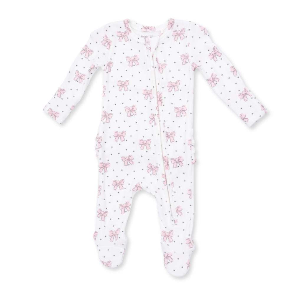 Bows and Heart Footie