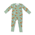 Footballs Playing Football Convertible Romper