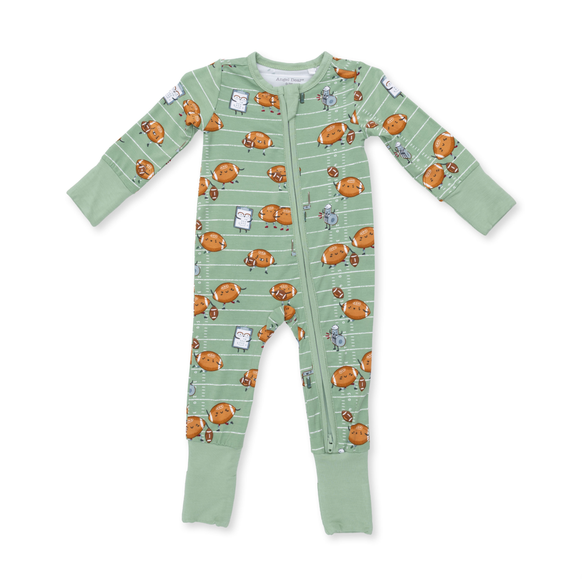 Footballs Playing Football Convertible Romper