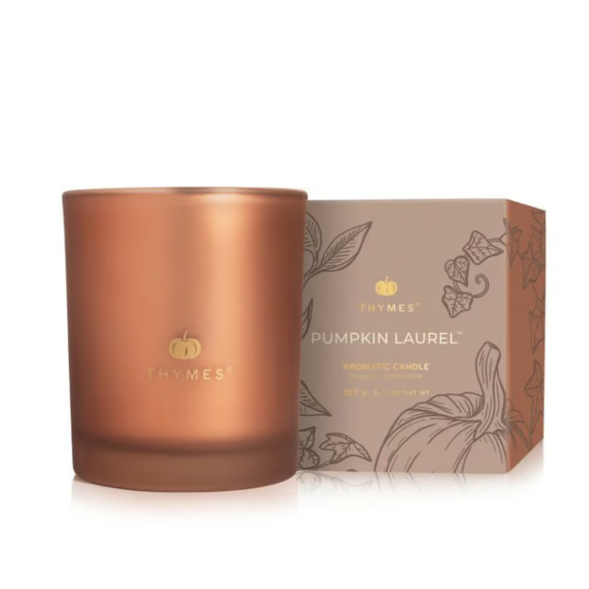 Pumpkin Laurel Boxed Candle