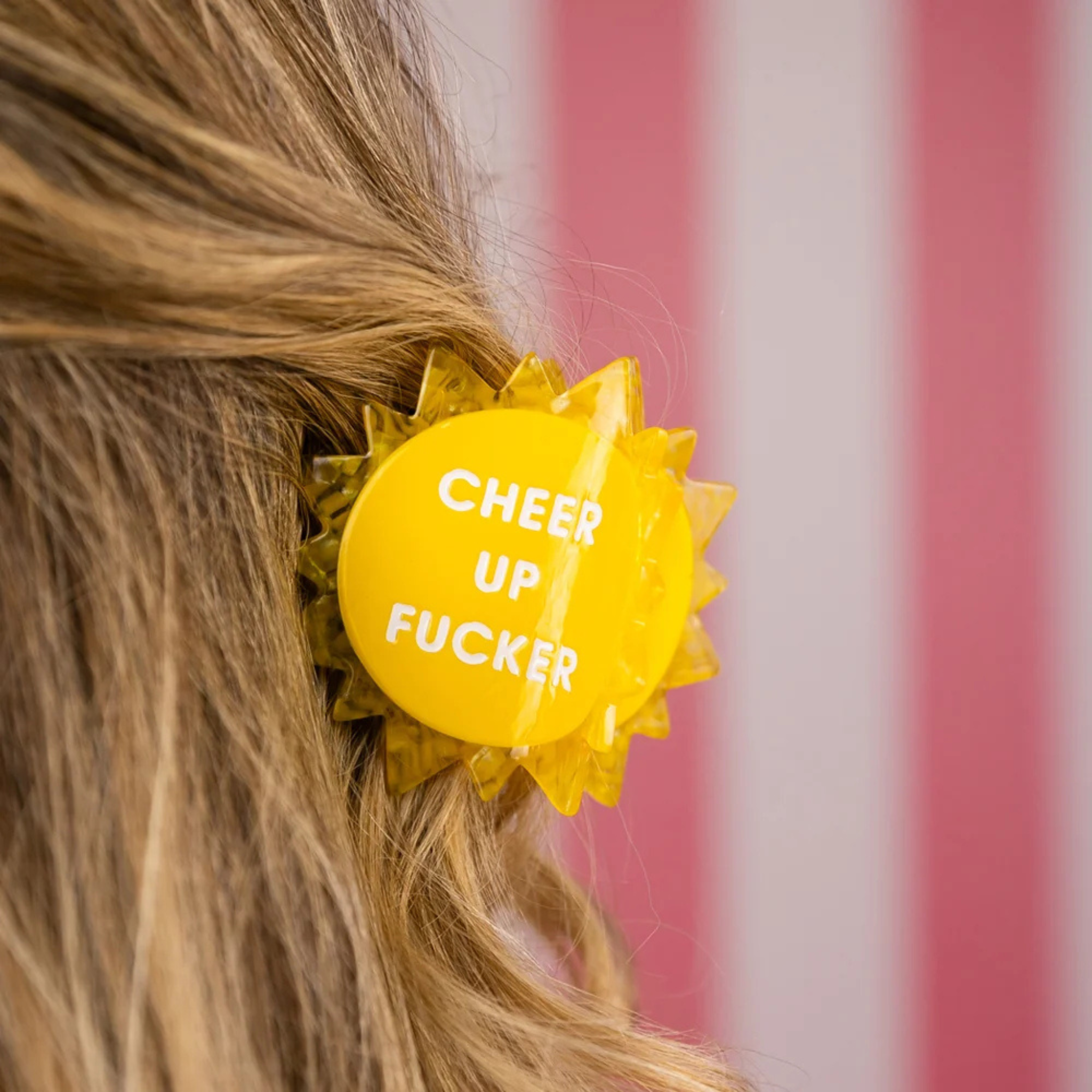 Cheer Up Fucker Hair Clip