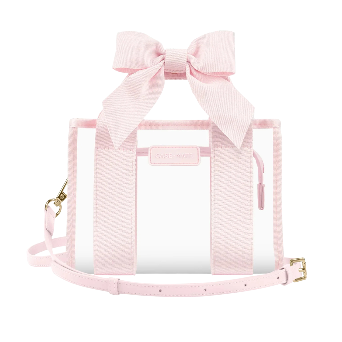 Ballet Pink Bow Stadium Bag