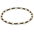 Sincerity Faceted Hematite 2mm Bracelet