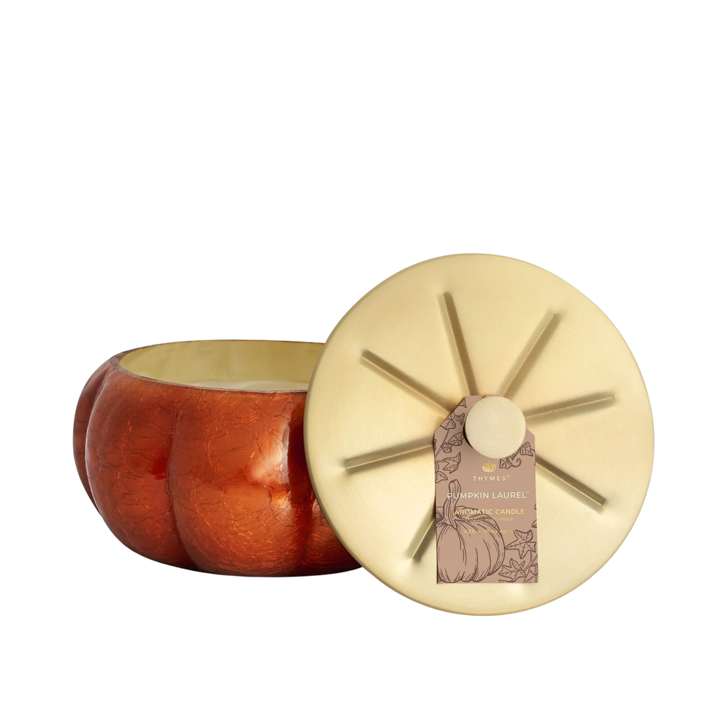 Pumpkin Laurel Large Candle