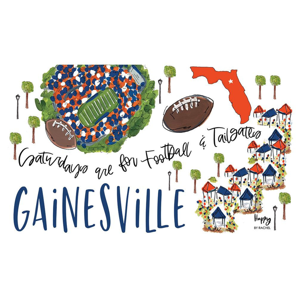 Saturdays in Gainesville Mega Mug