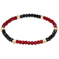 Gameday Flirty Presence Bracelet - Maroon - Black