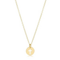 14" Blessed Gold egirl Necklace