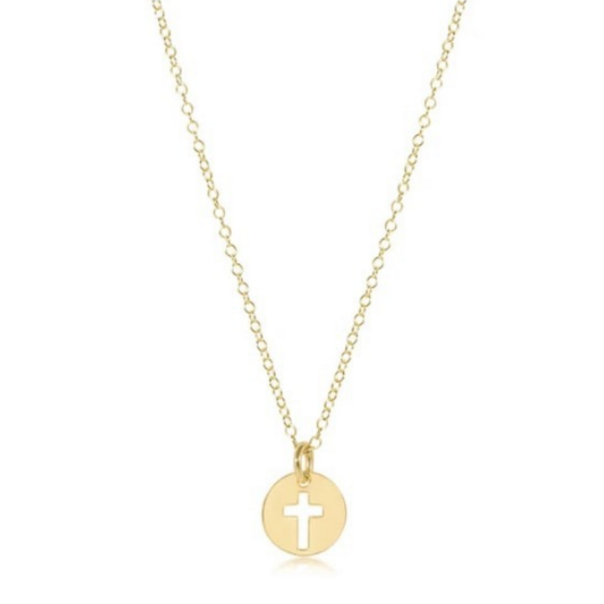 14" Blessed Gold egirl Necklace