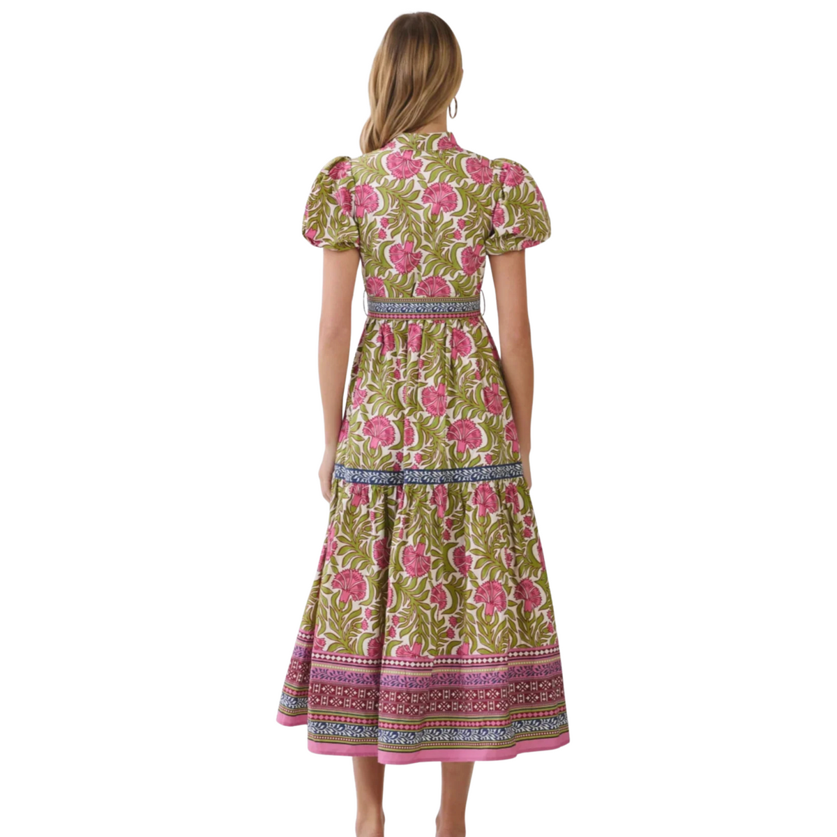 Kim Green Maxi Dress