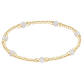 Purpose Gemstone 4mm Bracelet- Mother of Pearl