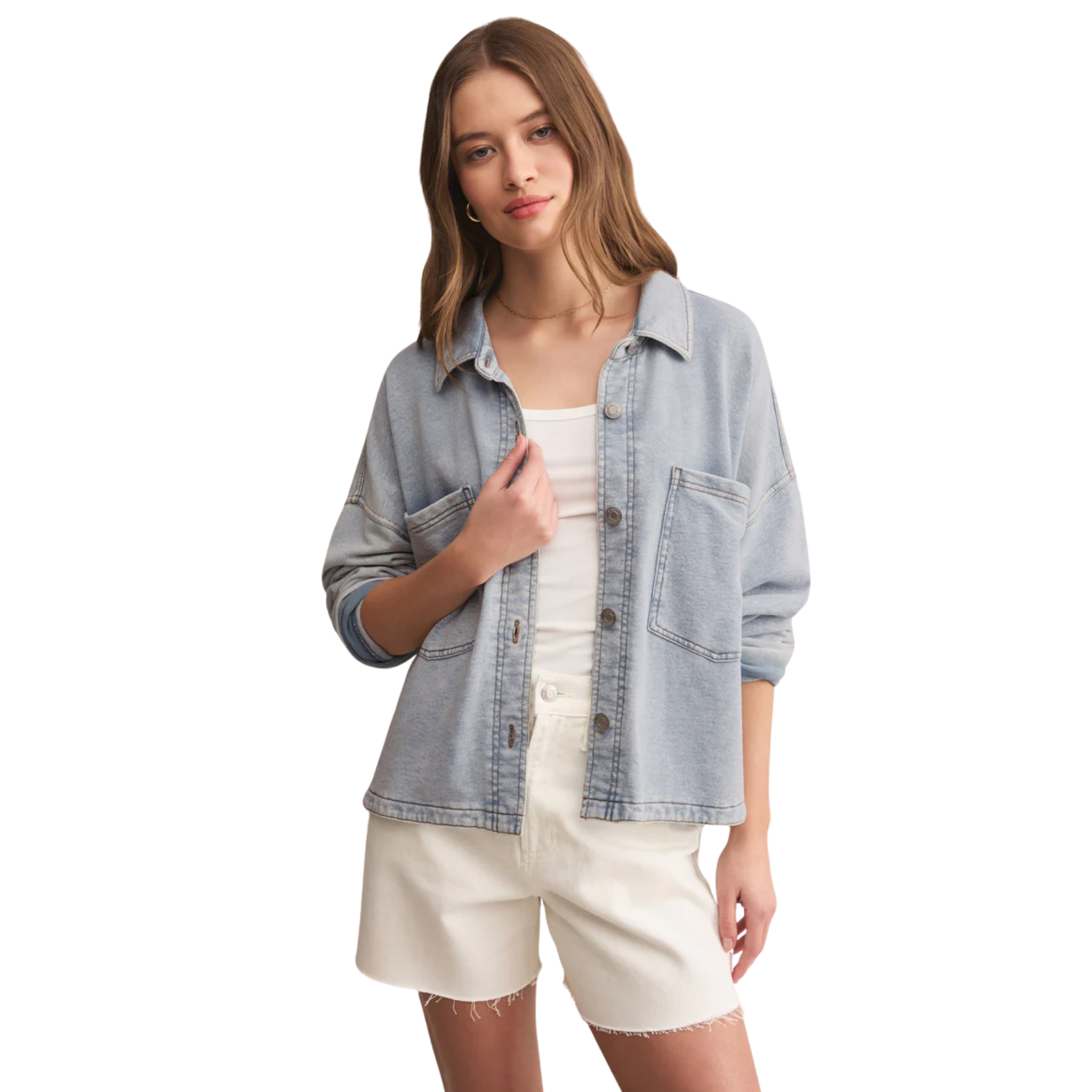 All Day Knit Denim Jacket