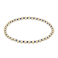 Hope Grateful Bracelet - Blue Metallic