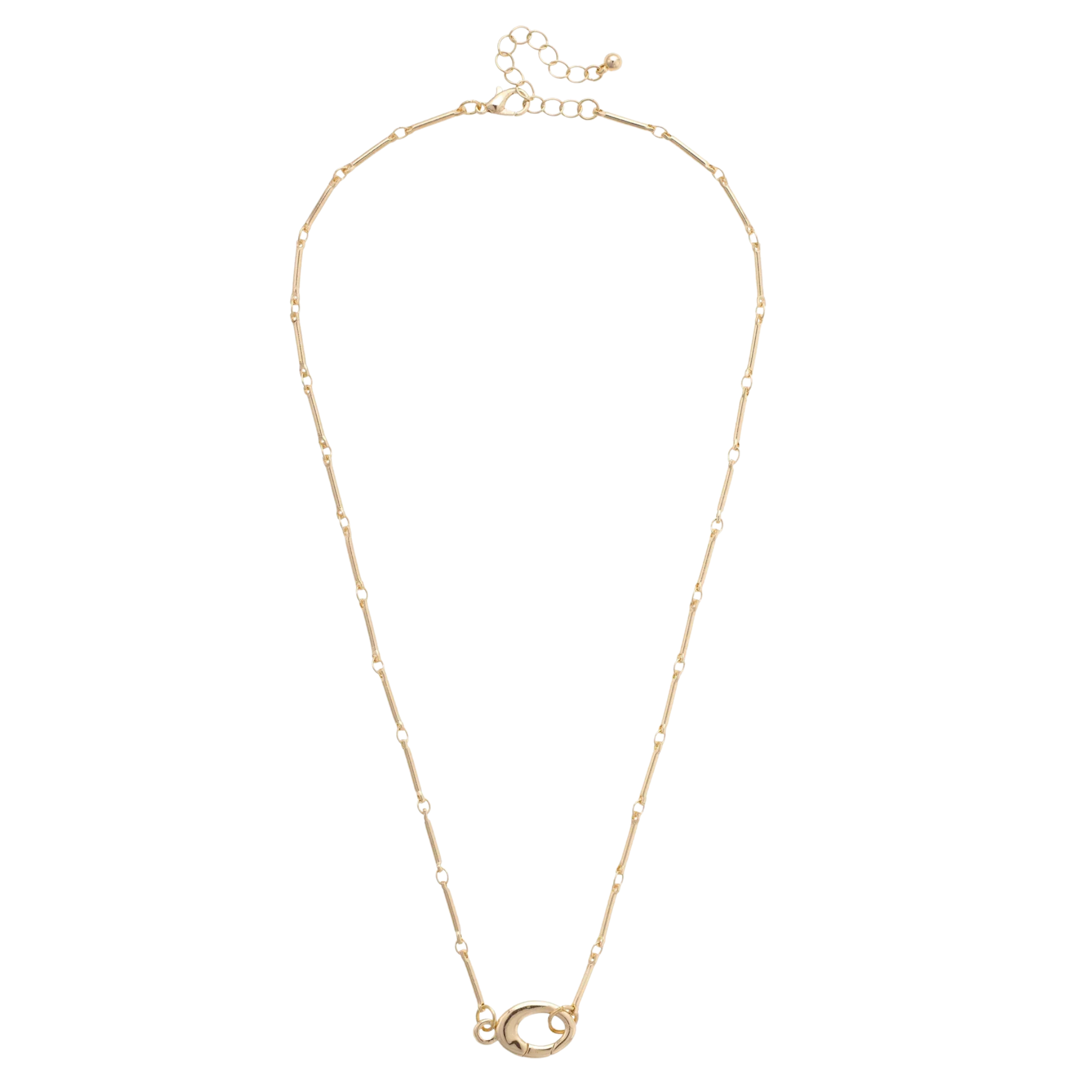 Dolly Link Charm Necklace
