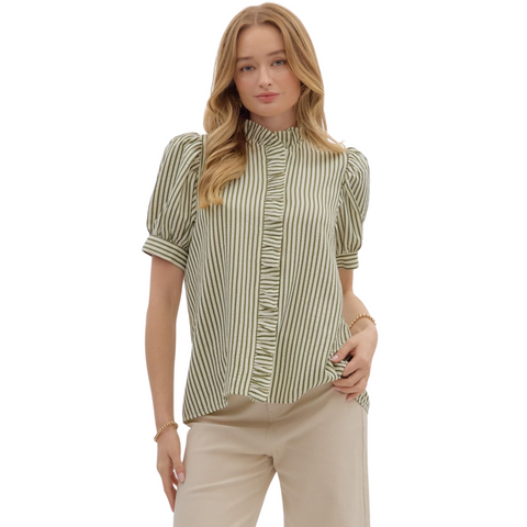 Ophelia Olive Top