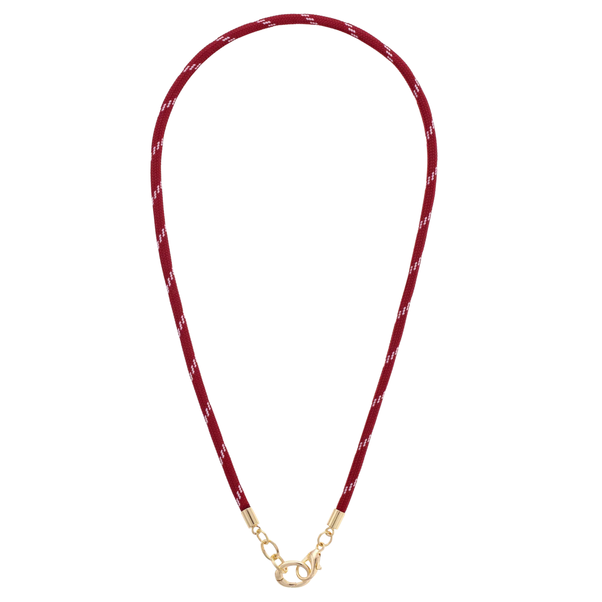 Crimson Goldie Charm Necklace