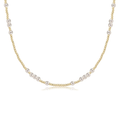 17" Hope Unwritten Pearl 4mm Choker