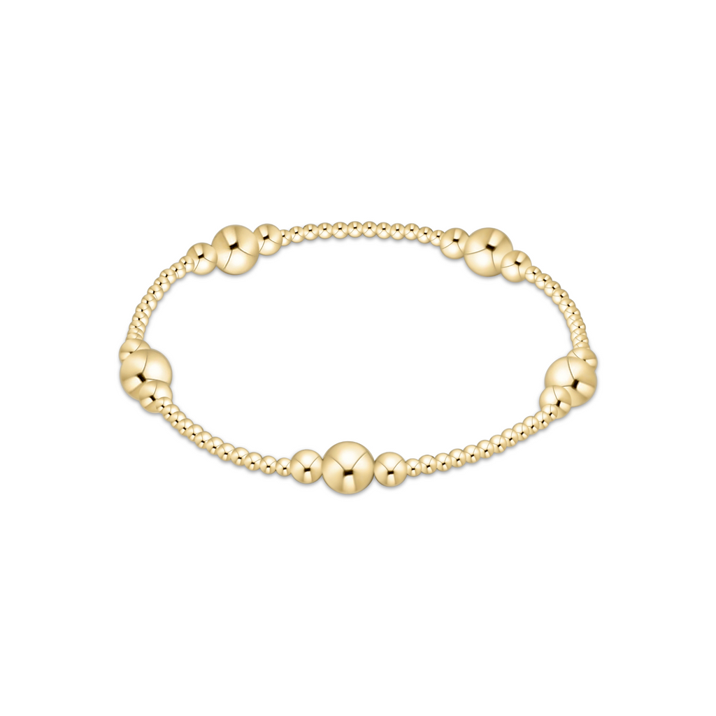 Purpose Gold 6mm Bead Bracelet