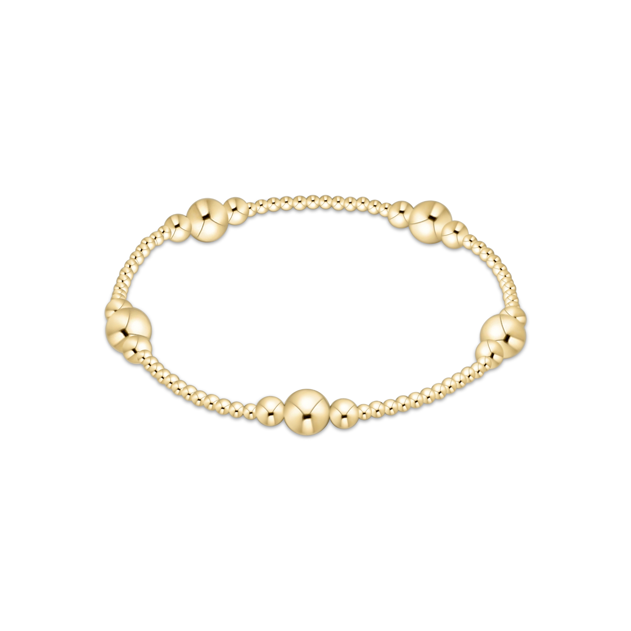Purpose Gold 6mm Bead  Bracelet