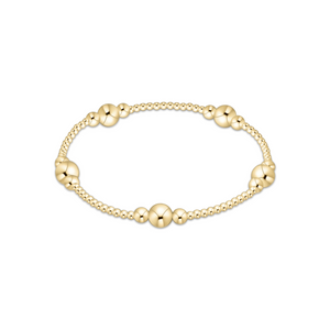 Purpose Gold 6mm Bead  Bracelet