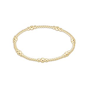 Classic Purpose 4mm Gold Bracelet
