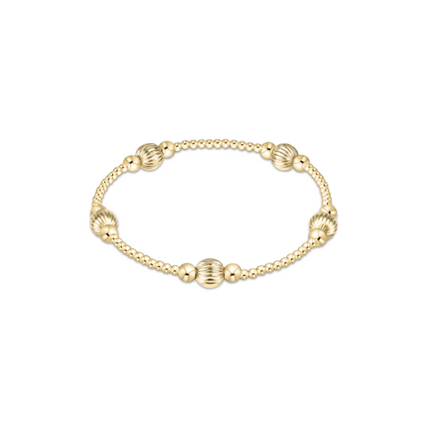 Dignity Gold Purpose 6mm Bracelet