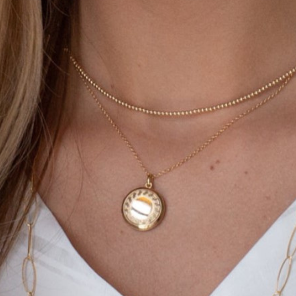 Small Cherish Locket Necklace
