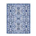 Amina Indigo Double-Sided Tea Towel