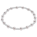Sincerity Pearl 4mm Sterling Bracelet